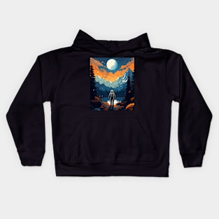 Astronaut Adventure Kids Hoodie